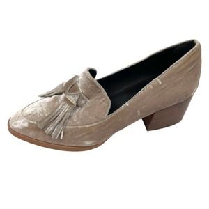 Rebecca Minkoff Berry Smoothie Crushed Velvet Edie Loafer Size 7M